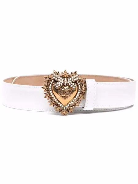 Dolce & Gabbana ремень с пряжкой в форме сердца
