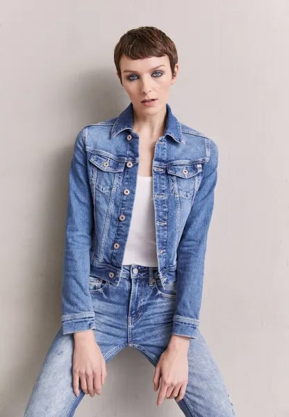 Джинсовая куртка AG Jeans КУРТКА ROBYN, цвет blue denim