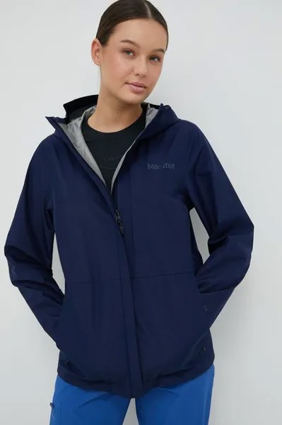 Минималистичная уличная куртка GORE-TEX Marmot, темно-синий