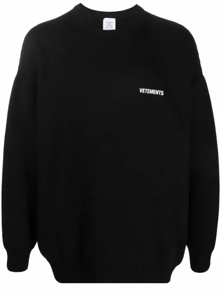 VETEMENTS толстовка с логотипом