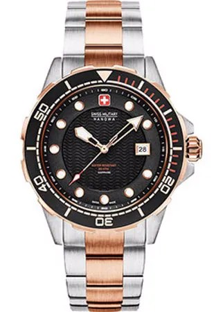 Швейцарские наручные  мужские часы Swiss military hanowa 06-5315.12.007. Коллекция Neptune Diver