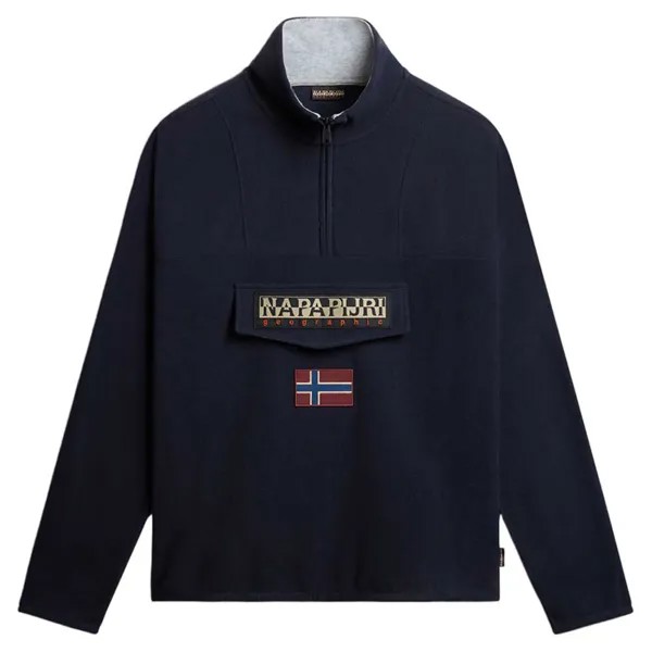Толстовка Napapijri T-Burgee Half Zip, синий