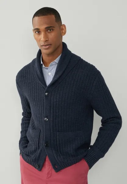 Кардиган Shawl Cardi Hackett London, цвет navy