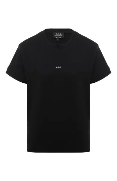 Хлопковая футболка A.P.C.