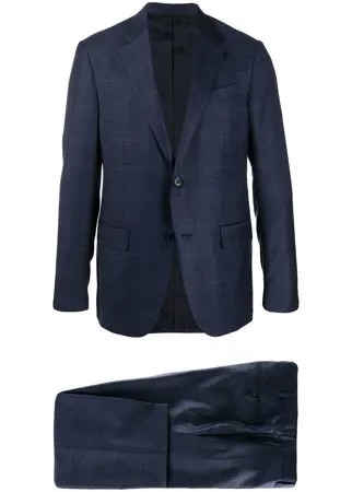 Ermenegildo Zegna клетчатый костюм-двойка