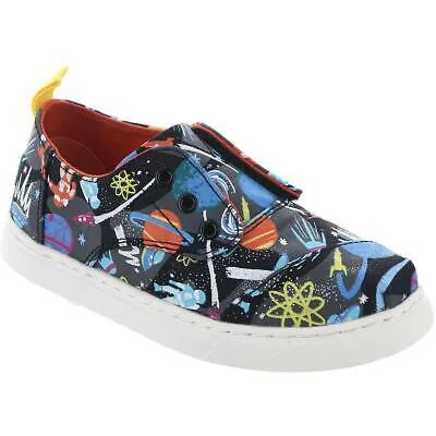 Черные слипоны Toms Boys CORDONES CUPSOLE 8 Medium (D) Toddler BHFO 1662