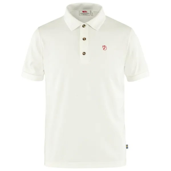 Рубашка поло Fjällräven Crowley Piqué Shirt, белый