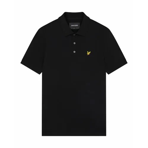 Поло Lyle & Scott Plain Polo Shirt, размер L, jet black