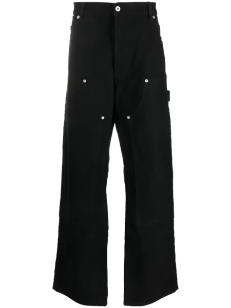 Heron Preston джинсы Vintage Wash Carpenter, черный