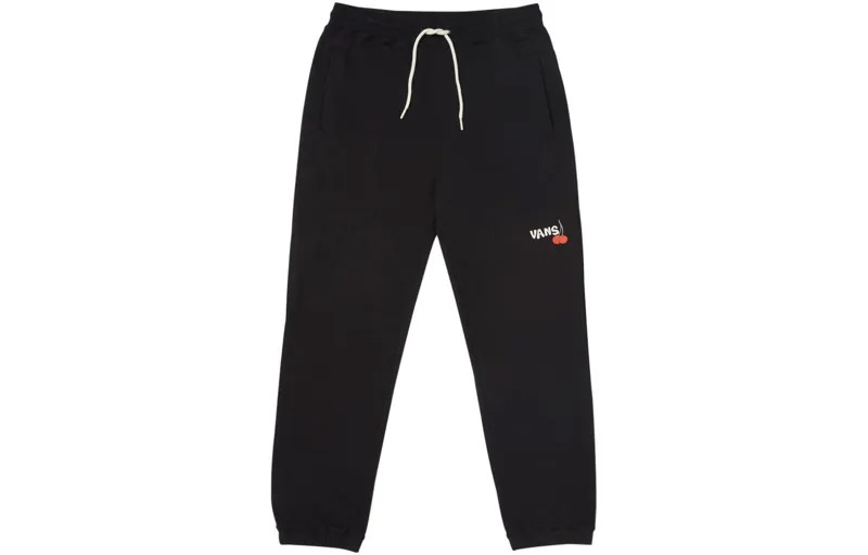 Мужские трикотажные спортивные штаны Vans, цвет Black