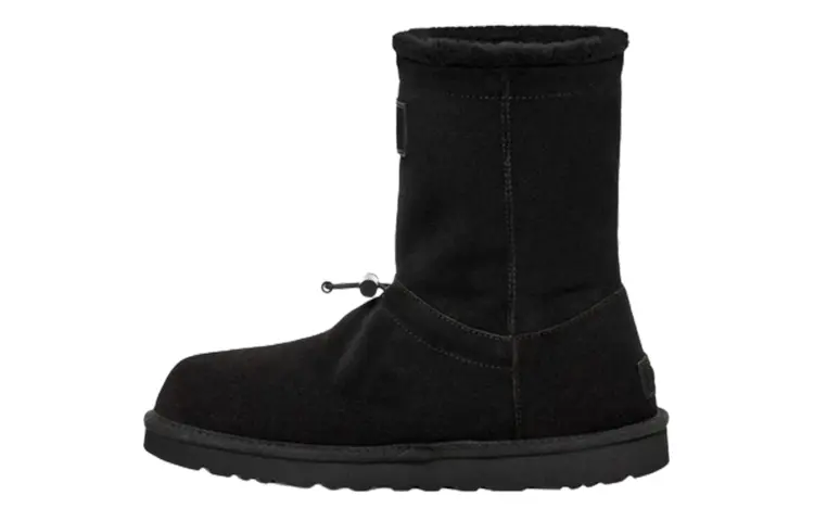 Зимние ботинки женские черные Ugg