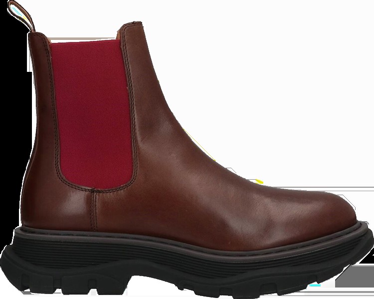 Кроссовки Alexander McQueen Tread Chelsea Boot 'Chocolate Burgundy', коричневый