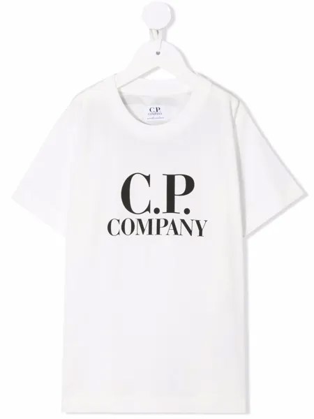 C.P. Company Kids футболка с принтом