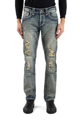 Мужские джинсы Rock Revival Rocco A200 Alt Straight