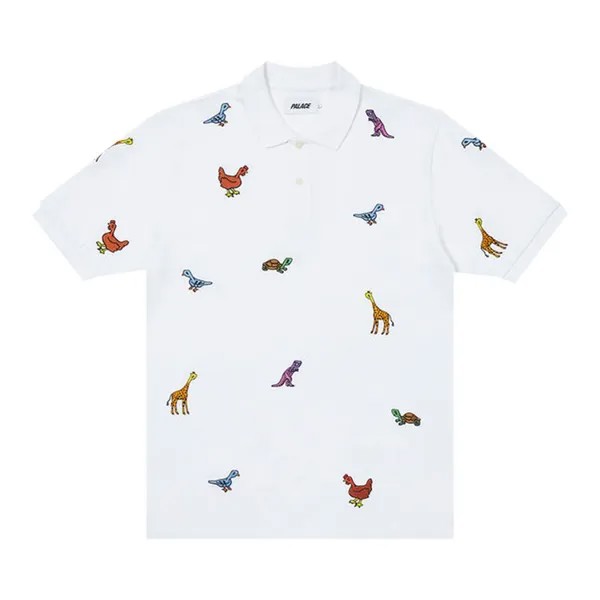 Поло Palace Animals Polo 'White', белый