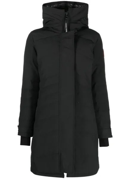 Canada Goose пуховик на молнии, черный