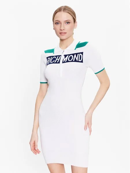 Дневное платье modern fit John Richmond, белый