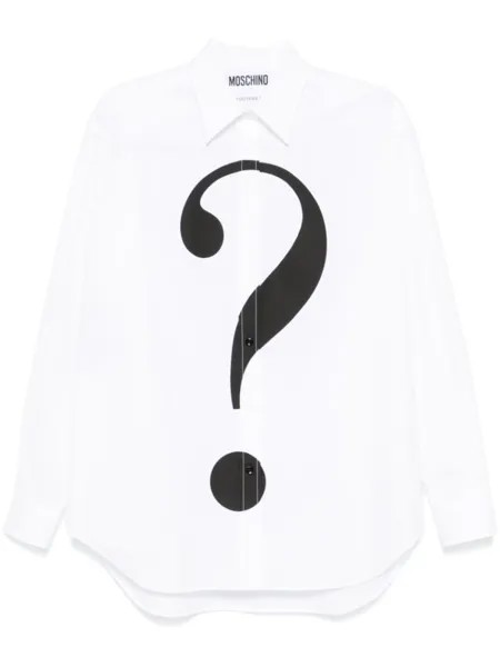 Moschino футболка с логотипом, белый