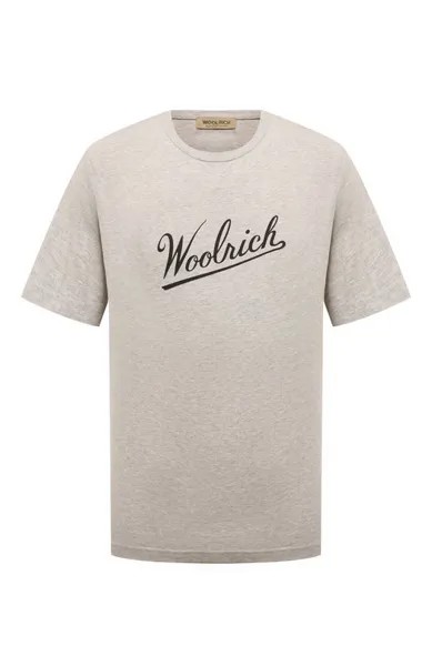 Хлопковая футболка Woolrich