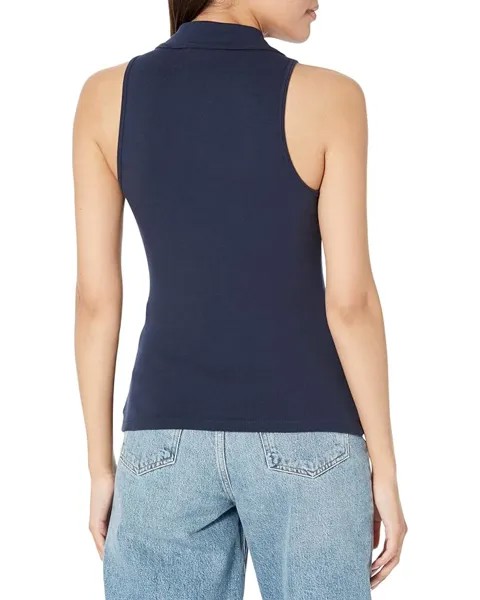 Поло Michael Stars Norah Sleeveless Polo, цвет Admiral