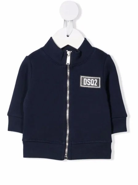 Dsquared2 Kids куртка с нашивкой-логотипом