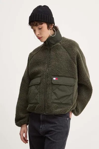 Куртка Tommy Jeans, зеленый