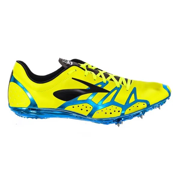 Кроссовки на шипах 100023 мужские Brooks, желтый