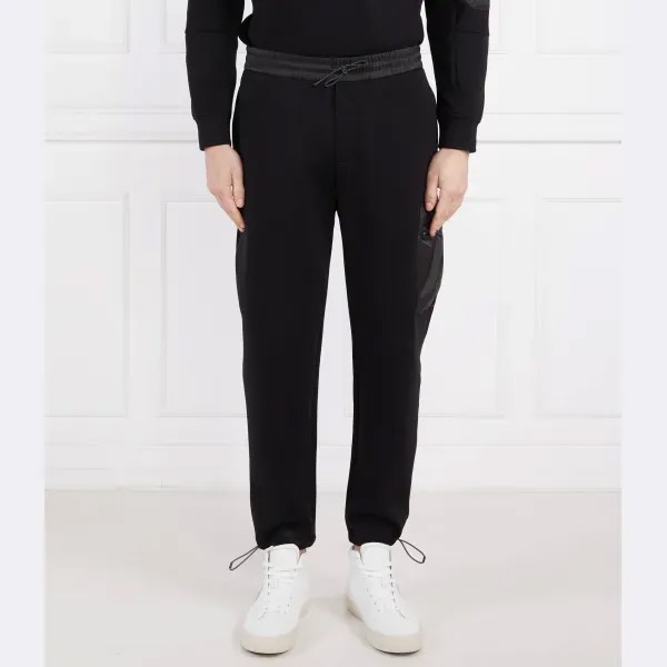 Спортивные брюки стандартного кроя Emporio Armani, черный