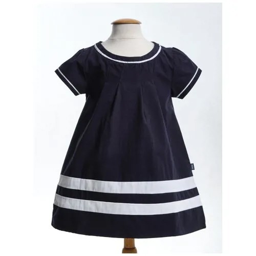 Платье Mini Maxi, хлопок, размер 86, синий