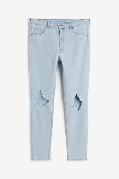 Джинсы женские H&M 983947032 синие 58 RU (доставка из-за рубежа)