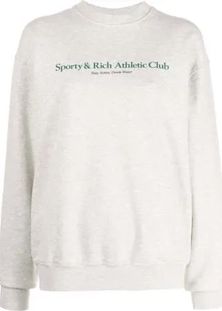 Sporty & Rich толстовка Athletic Club с круглым вырезом