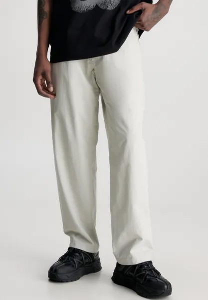 Брюки Technical Fabrication Pant Calvin Klein Jeans, цвет eggshell