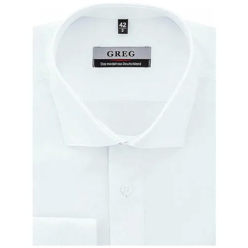 Рубашка GREG, размер 186-194/41, белый