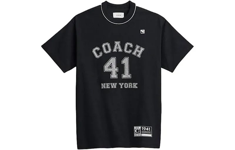 ТРЕНЕРА Женская футболка COACH, цвет Black