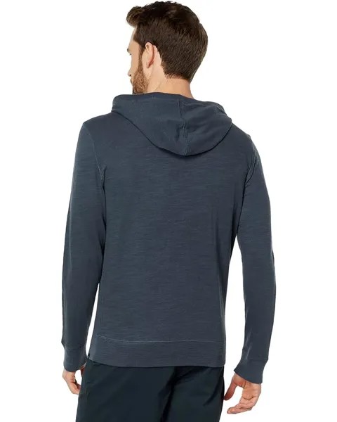 Худи Faherty Surf Stripe Slub Hoodie, цвет Blue Nights