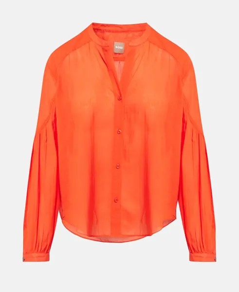 Блузка для отдыха Boss Orange, цвет Pumpkin Orange
