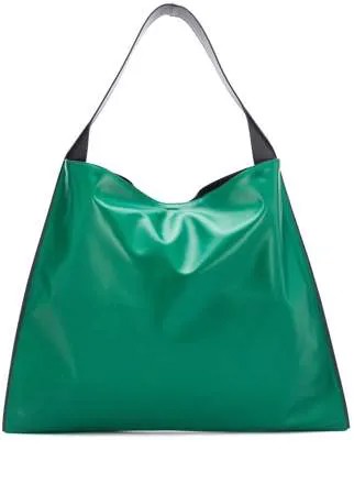 Jil Sander сумка-тоут с контрастной отделкой