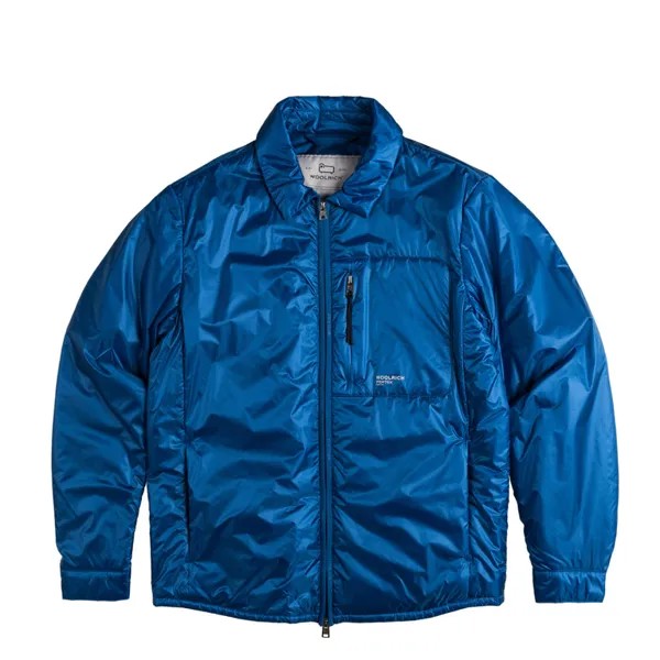 Куртка Pertex Padded Shirt Jacket Woolrich, синий