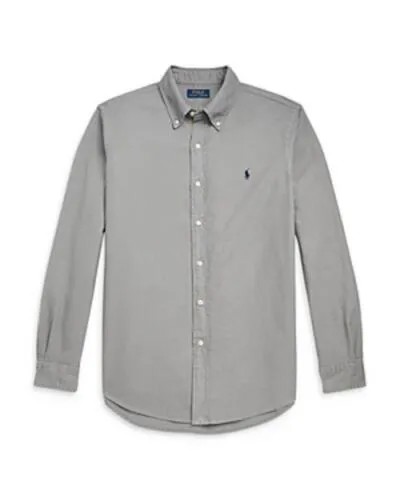Polo Ralph Lauren — спортивная оксфордская рубашка LS, окрашенная в готовом виде, классического кроя, идеальная