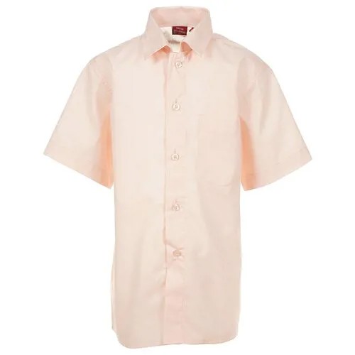 Школьная рубашка Imperator, размер 98-104, коралловый