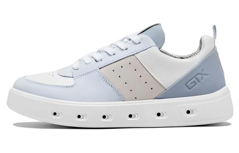 Кроссовки ecco Street 720 Series Stylish Skateboarding Shoes Women's Low-top Sky Blue, голубой