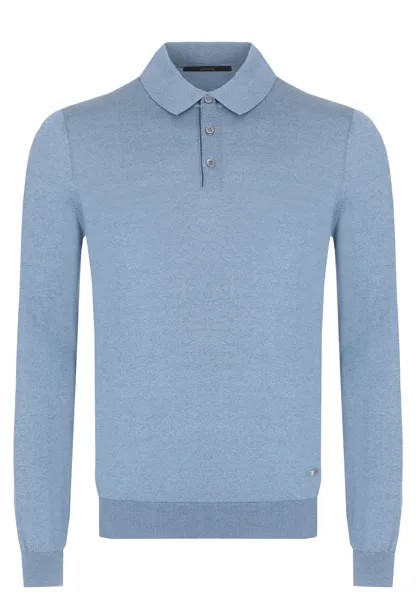 Пуловер BML Base Polo Buttons Neck Long Sleeve, 300101 BML