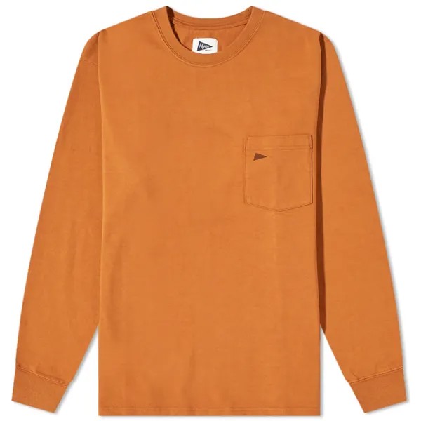 Футболка Pilgrim Surf + Supply Team Pocket Long Sleeve Tee