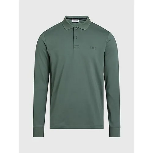 Лонгслив CALVIN KLEIN, размер S, зеленый