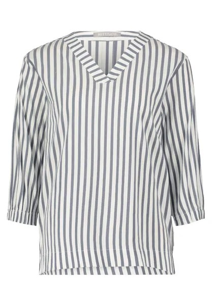 Полосатая блузка с рукавами 3/4 Betty & Co, белый