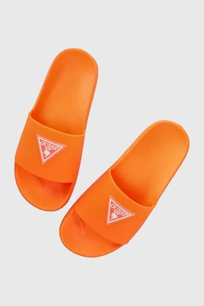 Шлепанцы BEACH SLIPPERS Guess, оранжевый