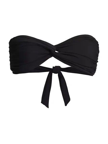 Бикини-топ Chloe Bandeau Chiara Boni La Petite Robe, черный