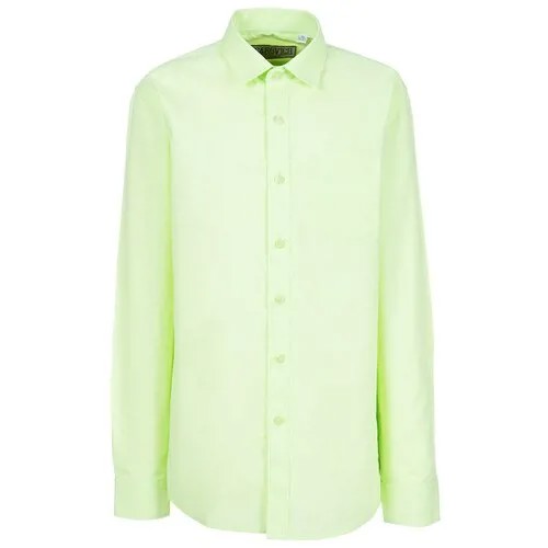 Школьная рубашка Tsarevich, размер 122-128, зеленый