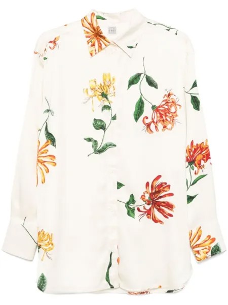 TOTEME рубашка Honeysuckle, нейтральный цвет
