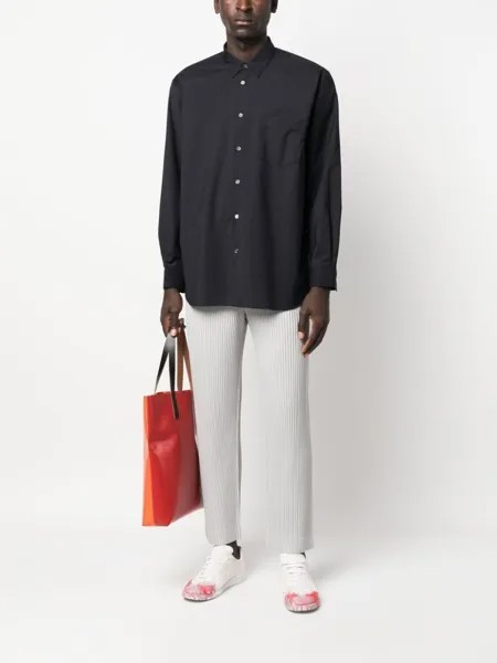 Comme Des Garçons Shirt рубашка на пуговицах, синий